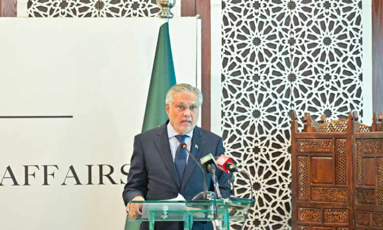 Ishaq Dar briefs diplomatic corps on first anniversary of “Marka-e-Haq”