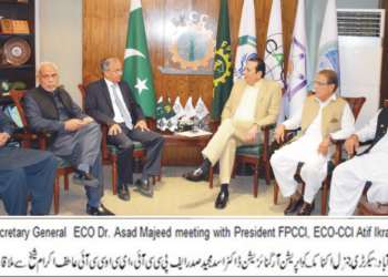 FPCCI Chief proposes special visa sticker for eco business community