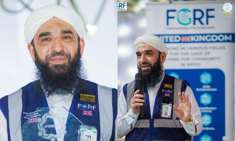 Faizan Global Relief Foundation wins prestigious UK-level award
