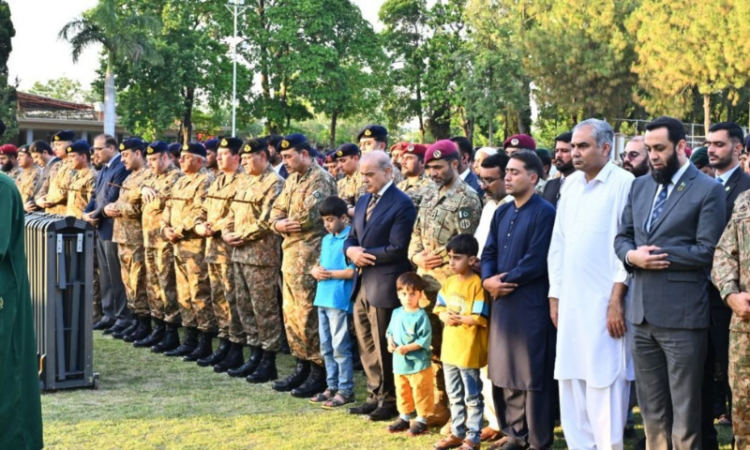 Lieutenant Colonel Khalid Hussain Shaheed laid to rest with full military honours