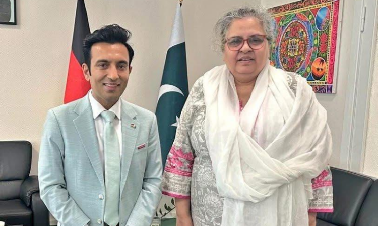 Pakistan envoy meets Heidelberg parliamentary group chairman to discuss bilateral cooperation