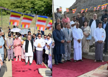 Sri Lanka, partner missions mark Vesak Day at historic Dharmarajika Stupa in Taxila