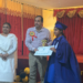 Isphanyar Bhandara distributes prizes among students