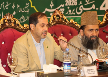Isphanyar Bhandara attends Marka-e-Haqq anniversary event in Lahore