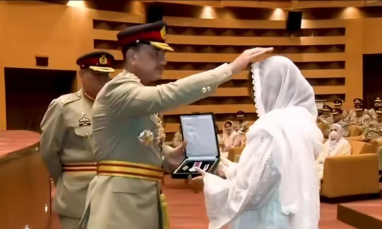 COAS Asim Munir confers military awards at GHQ investiture ceremony