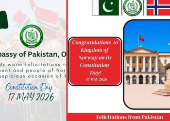 Pakistan facilitates Kingdom of Norway