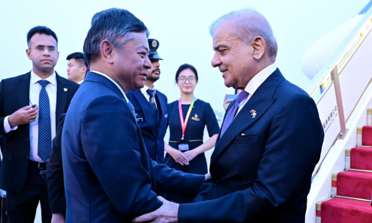 PM Shehbaz Sharif arrives in Beijing after concluding Hangzhou visit