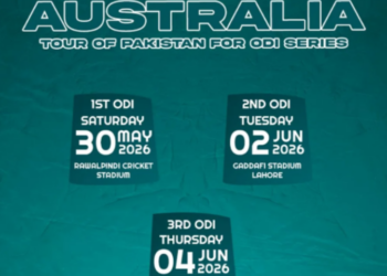 PCB announces Australia ODI tour of Pakistan starting May 30