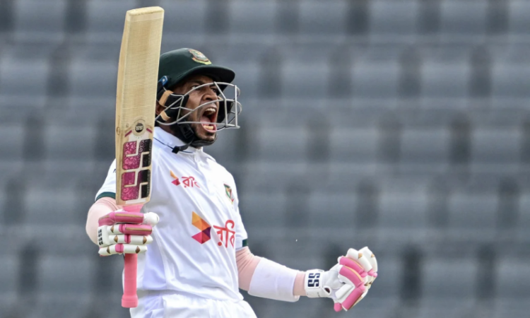 Mushfiqur Rahim century powers Bangladesh to set record 427-run target for Pakistan