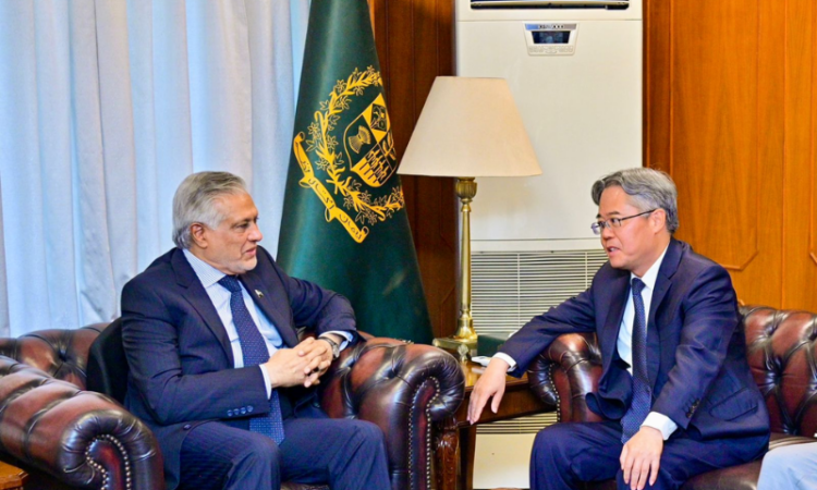Chinese ambassador calls on Ishaq Dar, reaffirms “all-weather” strategic partnership