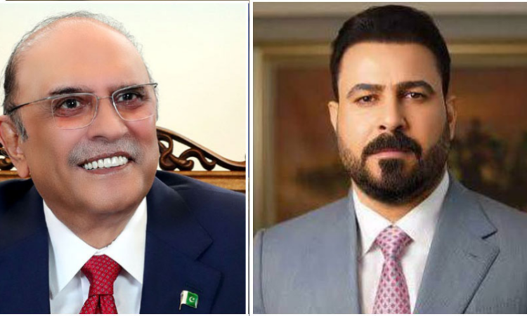 Zardari congratulates Iraq’s Prime Minister-Designate, calls for stronger economic cooperation