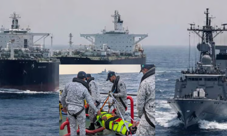 Pakistan Navy launches rescue operation for distressed vessel carrying Indian, Indonesian crew