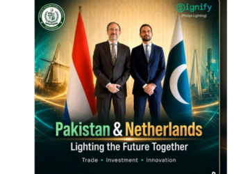 Pakistan, Netherlands explore cooperation in sustainable lighting and smart technologies