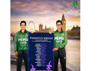 Fatima Sana to lead Pakistan at ICC Women’s T20 World Cup 2026