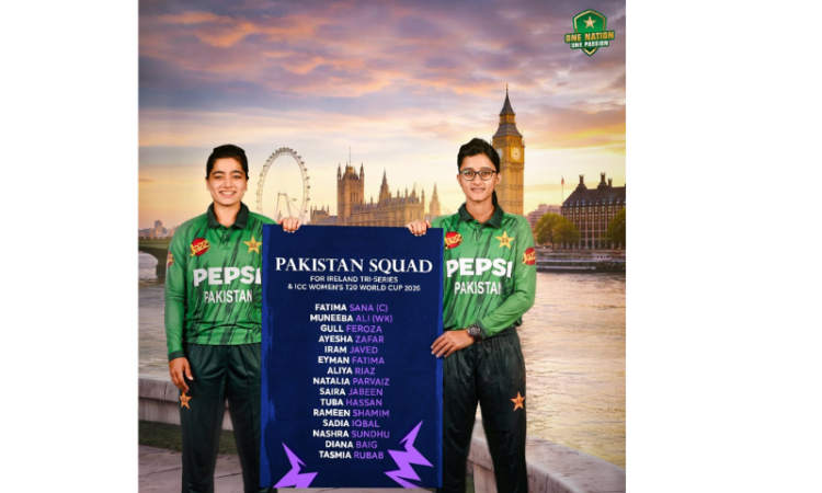Fatima Sana to lead Pakistan at ICC Women’s T20 World Cup 2026