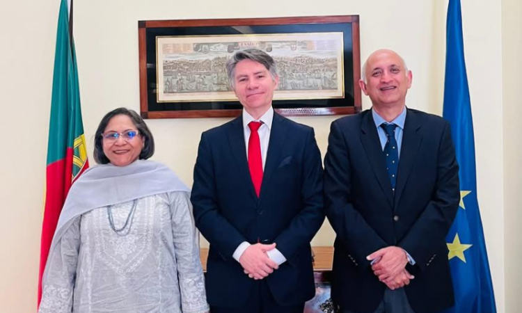 Director of the Pak regional economic forum calls on Portugal Ambassador