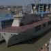 Romania unveils Europe’s first “drone carrier” in Galați