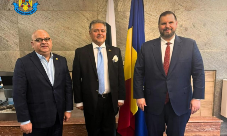 Romanian envoy recognises Hasnain Kazmi’s appointment to Pakistan–Romania Business Council