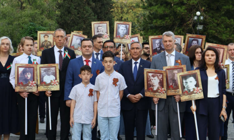 Russian embassy commemorates 81st anniversary of victory