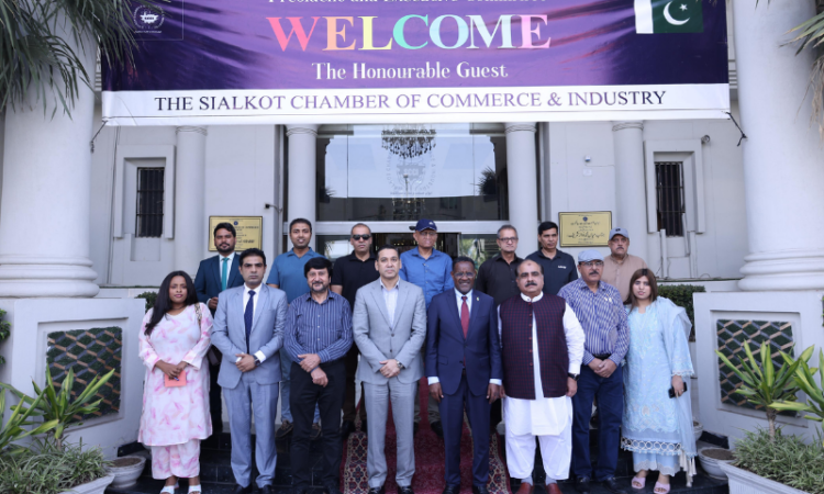 Ethiopian Ambassador visits Sialkot Chamber, invites Pakistani investors to explore trade opportunities