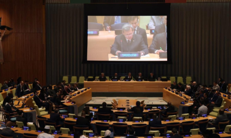 Turkmen delegation participates in group of friends of global governance meeting in New York