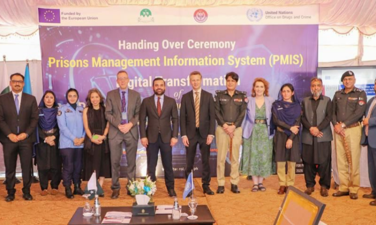 EU-funded digital prison management system handed over to Balochistan prison department