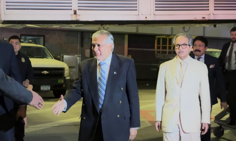 Ishaq Dar arrives in New York to attend key UNSC debate under China’s presidency