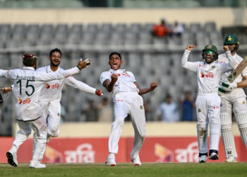 Bangladesh crush Pakistan by 104 runs in first test at Mirpur