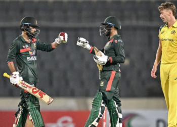 Bangladesh seal historic ODI series win over Australia after five-wicket victory in Mirpur