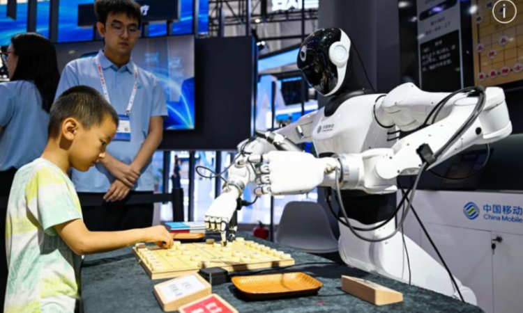 Humanoid robot study tours ignite new passion for AI among Chinese youth