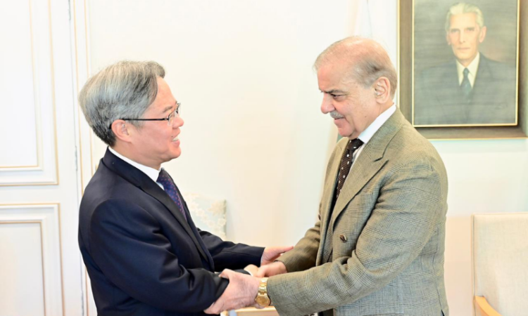 Chinese Ambassador calls on the PM Shehbaz