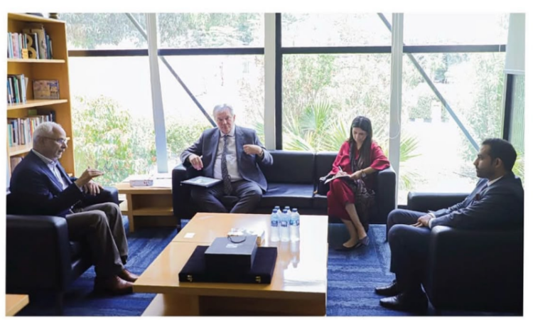 Dutch Ambassador visits KSBL, discusses academic excellence and global leadership