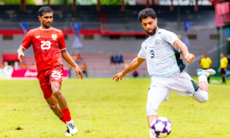 Pakistan end 961-day wait for international football victory with 3-0 win over Maldives