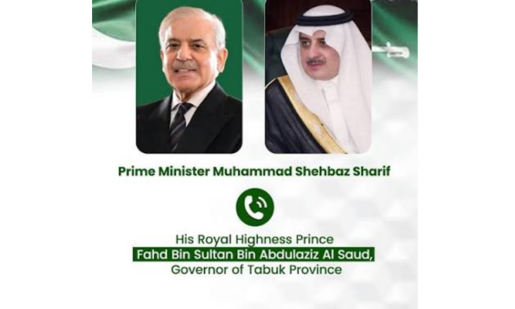 Saudi governor congratulates PM Shehbaz on Pakistan’s diplomatic efforts in US-Iran Understanding