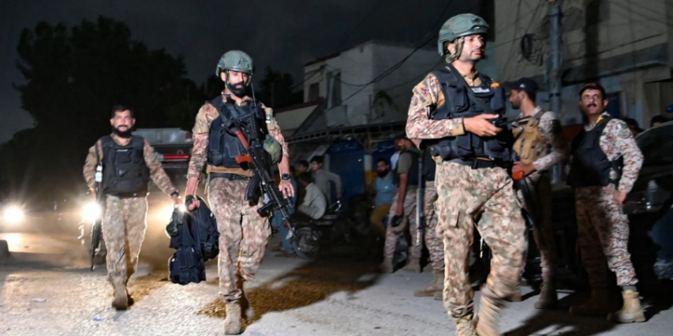 Three Rangers personnel martyred as security forces repel attack on Karachi camp, says ISPR