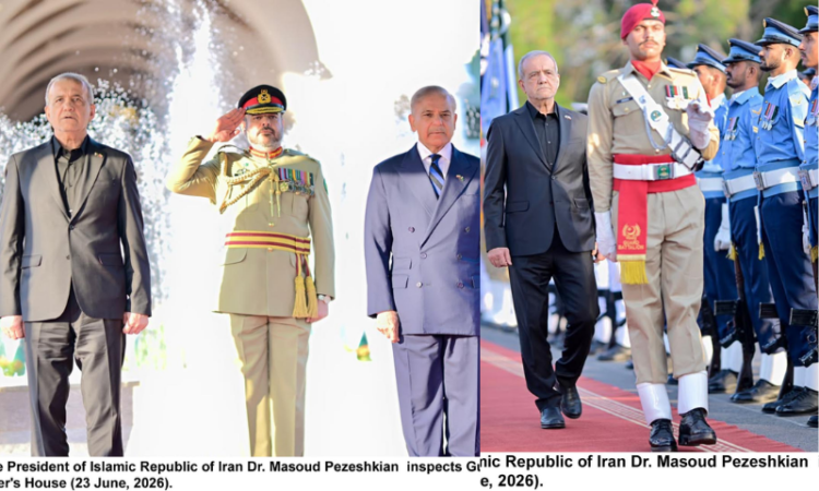 Iranian President Pezeshkian arrives in Pakistan as Islamabad takes centre stage in regional peace efforts