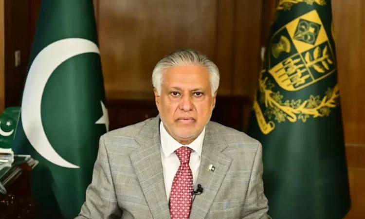 Ishaq Dar warns of ‘hydro-hegemony’, raises concerns over Indian water projects at Brussels conference