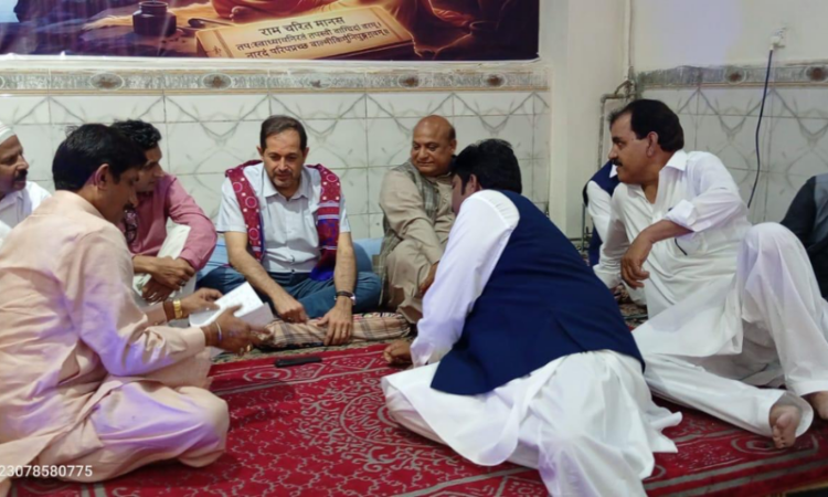 Isphanyar Bhandara attends 94th Maharishi Satsang at Chaklala Valmiki Mandir as Chief Guest
