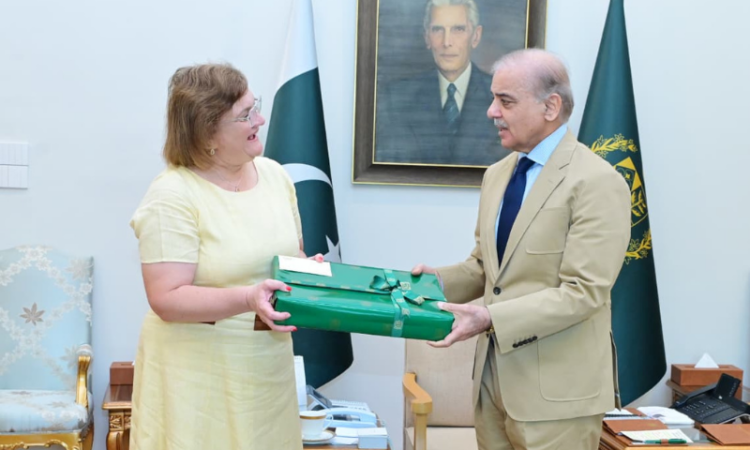 PM Shehbaz Sharif receives farewell call from Italian Ambassador