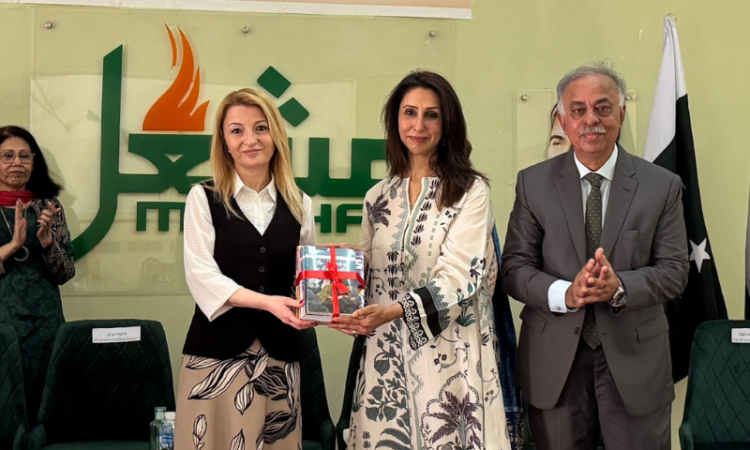 The DICE Forum, Embassy of Bulgaria donate books to Mashal School under KITAB project