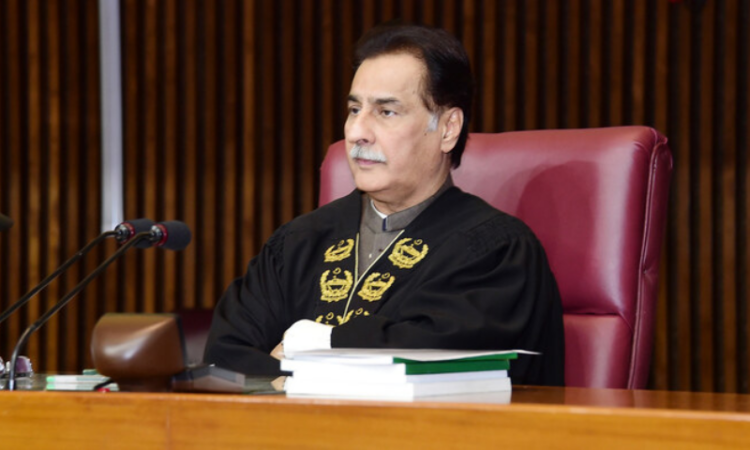Ayaz Sadiq condoles death of former senator Taj Muhammad Afridi