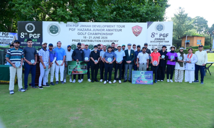 PGF National Golf Championships: Sahil, Hamza, Larib, Jashwa, Sara clinch titles