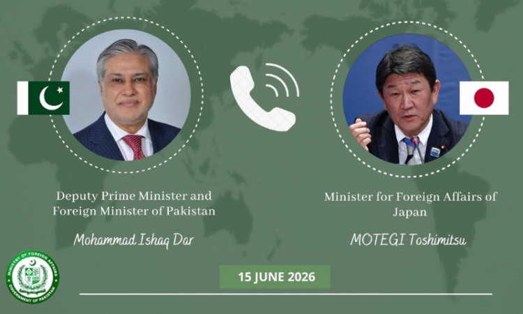 Japan appreciates Pakistan’s role in facilitating US-Iran understanding: Ishaq Dar