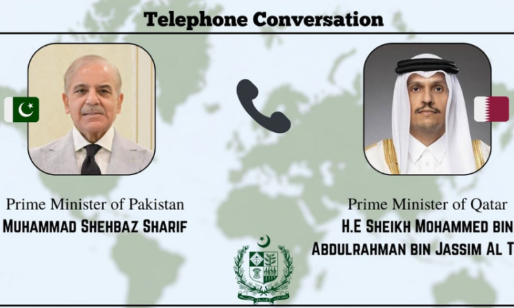 Qatar praises Pakistan’s role in Gulf peace efforts as PM Shehbaz holds talks with Qatari Premier