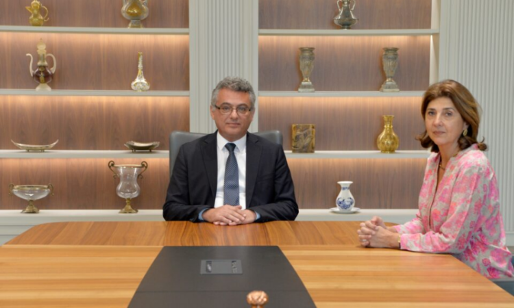 TRNC President meets UN Secretary-General’s Personal Envoy on Cyprus