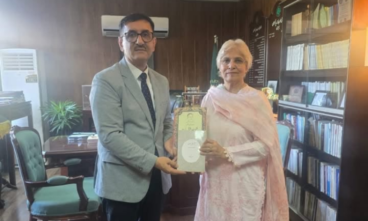 Tajik Ambassador meets Chairperson of the Pakistan Academy of Letters