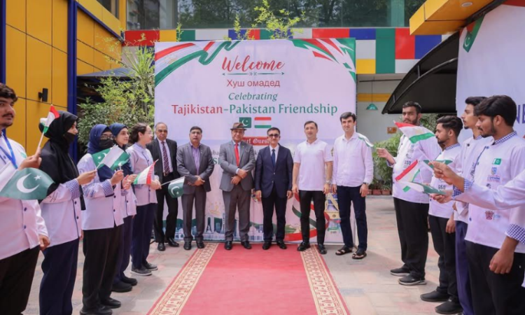 Tajikistan Ambassador visits the College of Tourism & Hotel Management (COTHM)