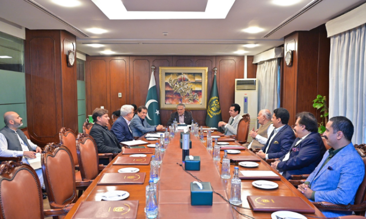 Ishaq Dar chairs meeting on preparations for Hazrat Bari Imam Urs and Chadar Poshi ceremony