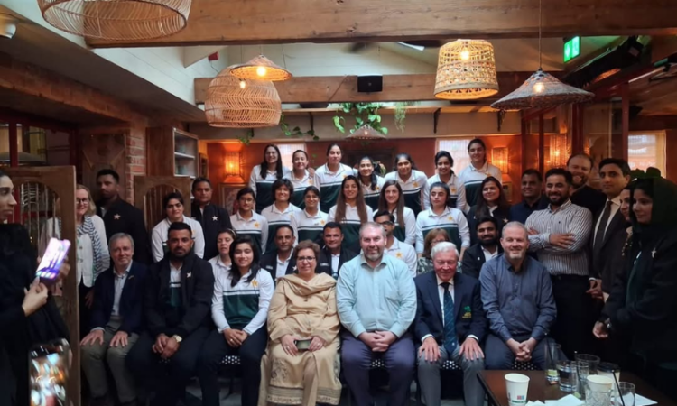 Pakistan women’s cricket team honoured at reception in Dublin