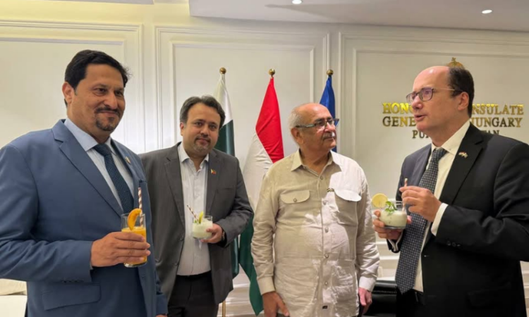 Yasin Joyia meets Hungarian Ambassador